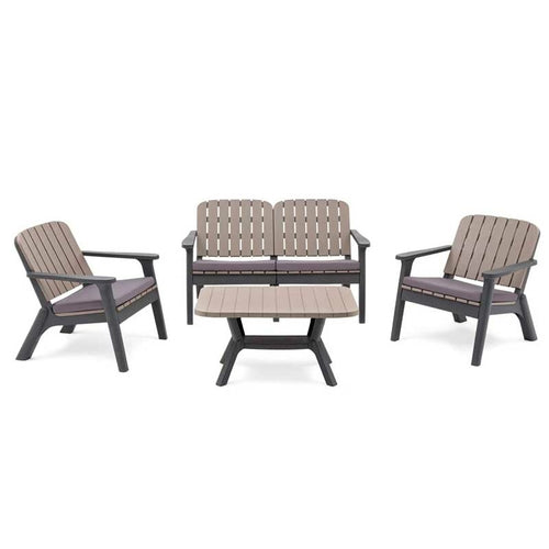 4 - Person Seating Group with Cushions - Free Shipping