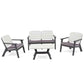 4 - Person Seating Group with Cushions - Free Shipping
