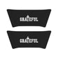 Mens Black Slide Sandals - Grateful Christian Inspiration Affirmation