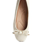 Moi Metallic Embellished Flat Ballerinas