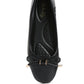 Moi Metallic Embellished Flat Ballerinas