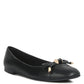 Moi Metallic Embellished Flat Ballerinas