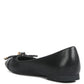 Moi Metallic Embellished Flat Ballerinas
