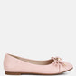 Moi Metallic Embellished Flat Ballerinas