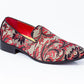 Premium Multicolor Textured Loafers for men designer slip on casual /