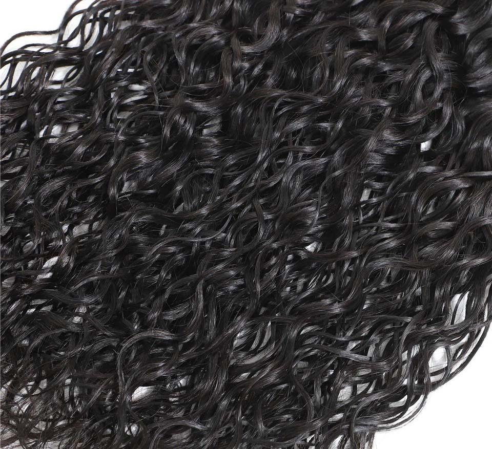 BeuMAX 10A Grade 3/4 Bundles Water Wave Peruvian Human Hair Extensions - Walbiz.com