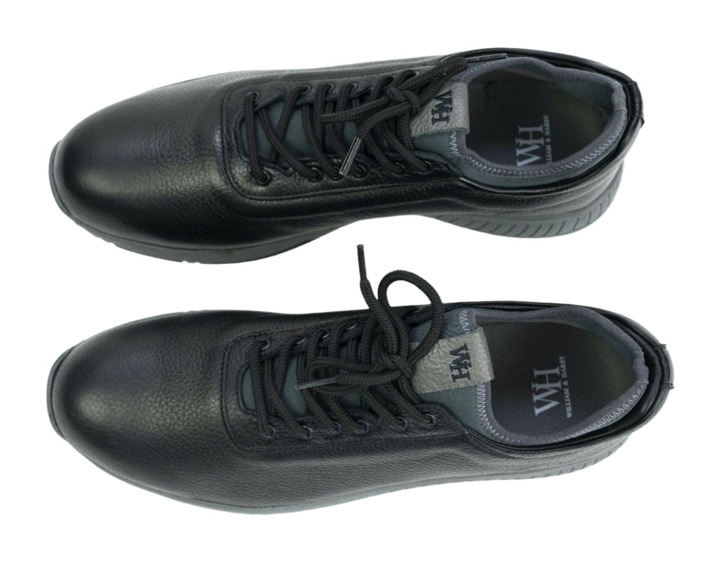 Men's Ace Deerskin Golf Shoes - in All Black