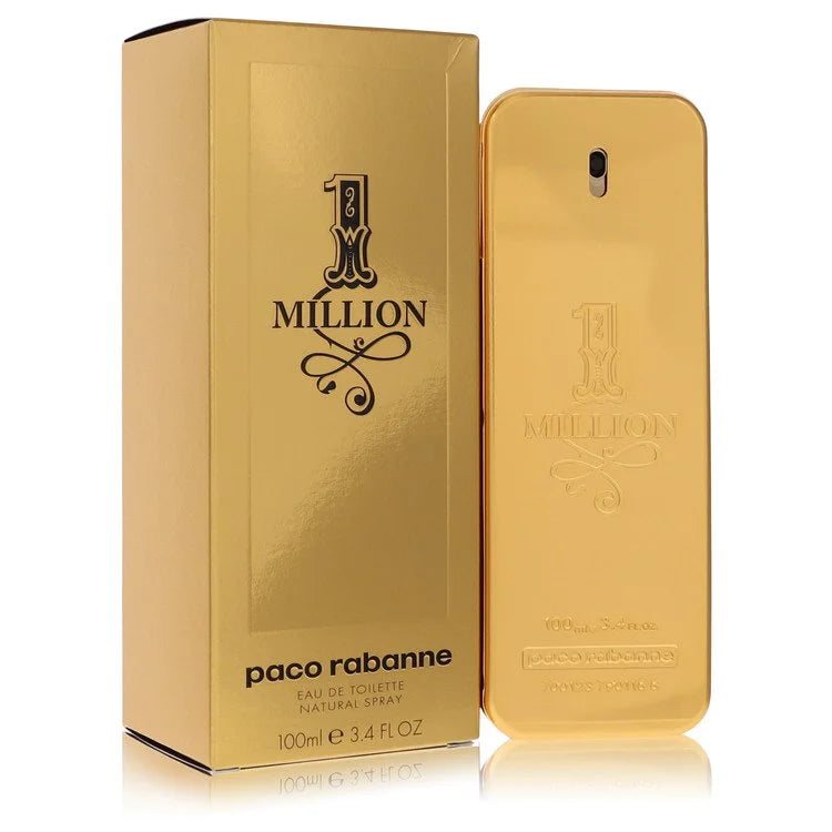 Million by Paco Rabanne 3.4 oz Eau De Toilette Spray for Men