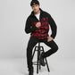 Patterned Polar Fleece Track Jacket