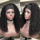 BeuMax Headband Afro Kinky curly Scarf Human Hair Wigs