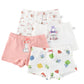 Girls’ Cartoon Printed Boxer Shorts Breathable Underwear Set
