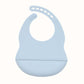 Baby Solid Color Food Grade Silicone Bibs