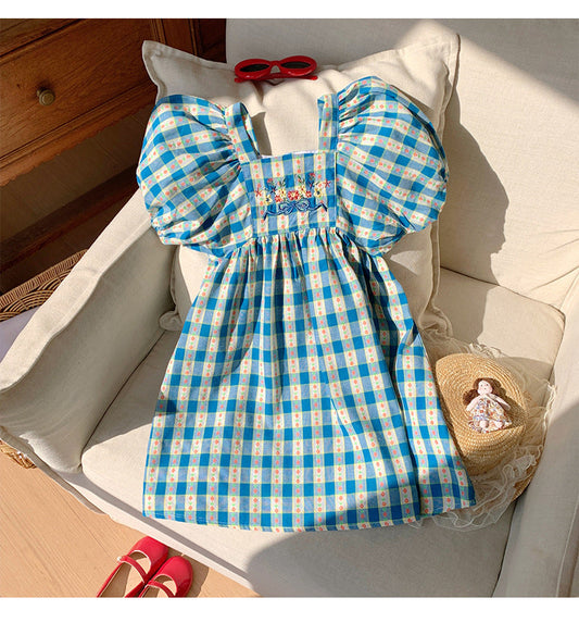Summer Arrival Baby Kids Girls Cute Short Sleeves Flowers Pattern