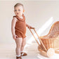 Summer Arrival Baby Unisex Ruffle Collar Sleeveless Onesies Bodysuits