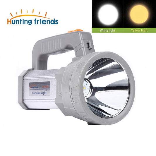 LED Flashlight USB Portable Lantern 3 Modes Searchlight Camping Llight