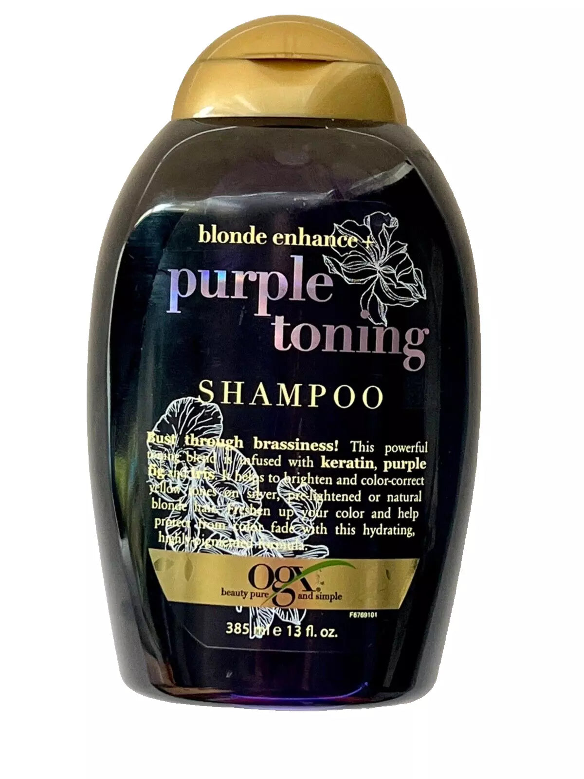 OGX BLONDE ENHANCE PURPLE TONING SHAMPOO 13oz