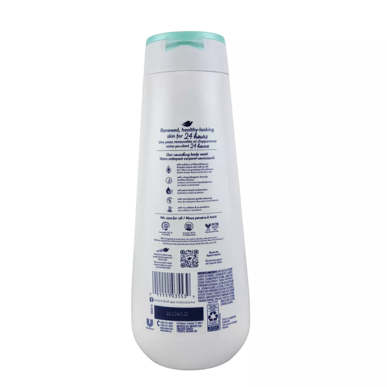 Dove Sensitive Skin Hypoallergenic 23 Oz