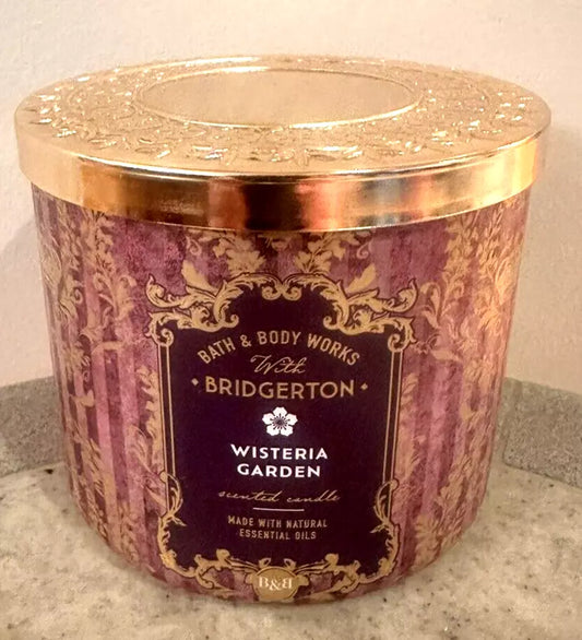 BBW Wisteria Garden 14.5 Oz, Bath & Body Works