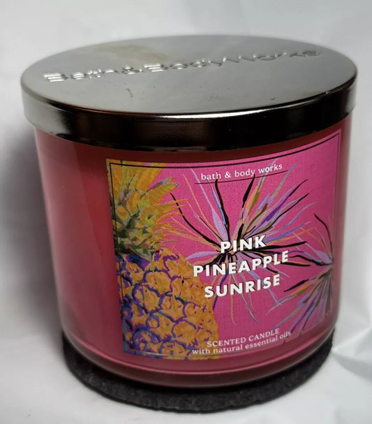 BBW Pink Pineapple Sunrise 14.5 Oz, Bath & Body Works