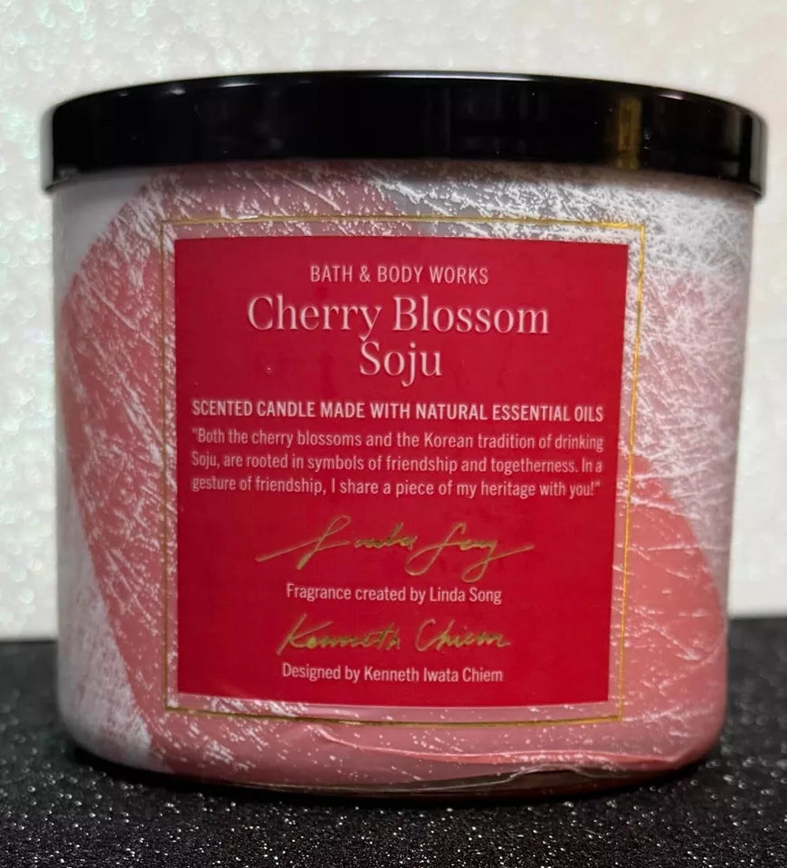 BBW Cherry Blossom Soju 14.5, Bath & Body Works