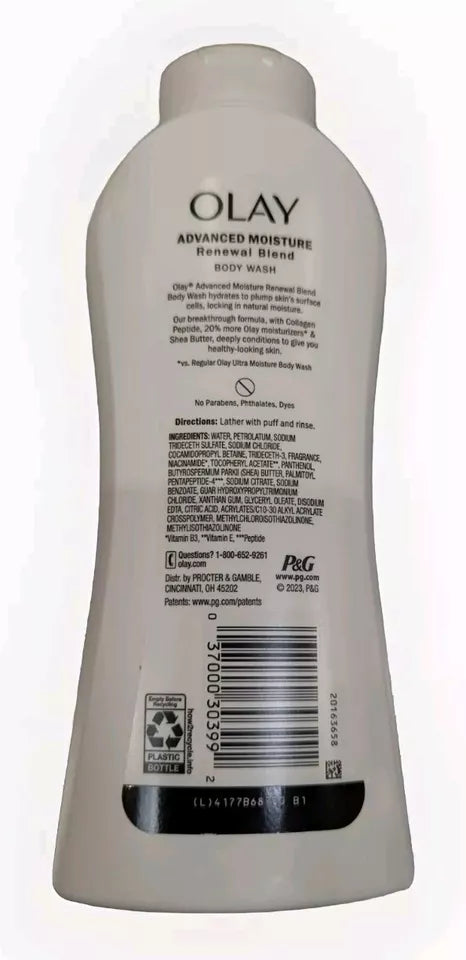 Olay Advanced Moisture Renewal Blend Body Wash 23.6 oz