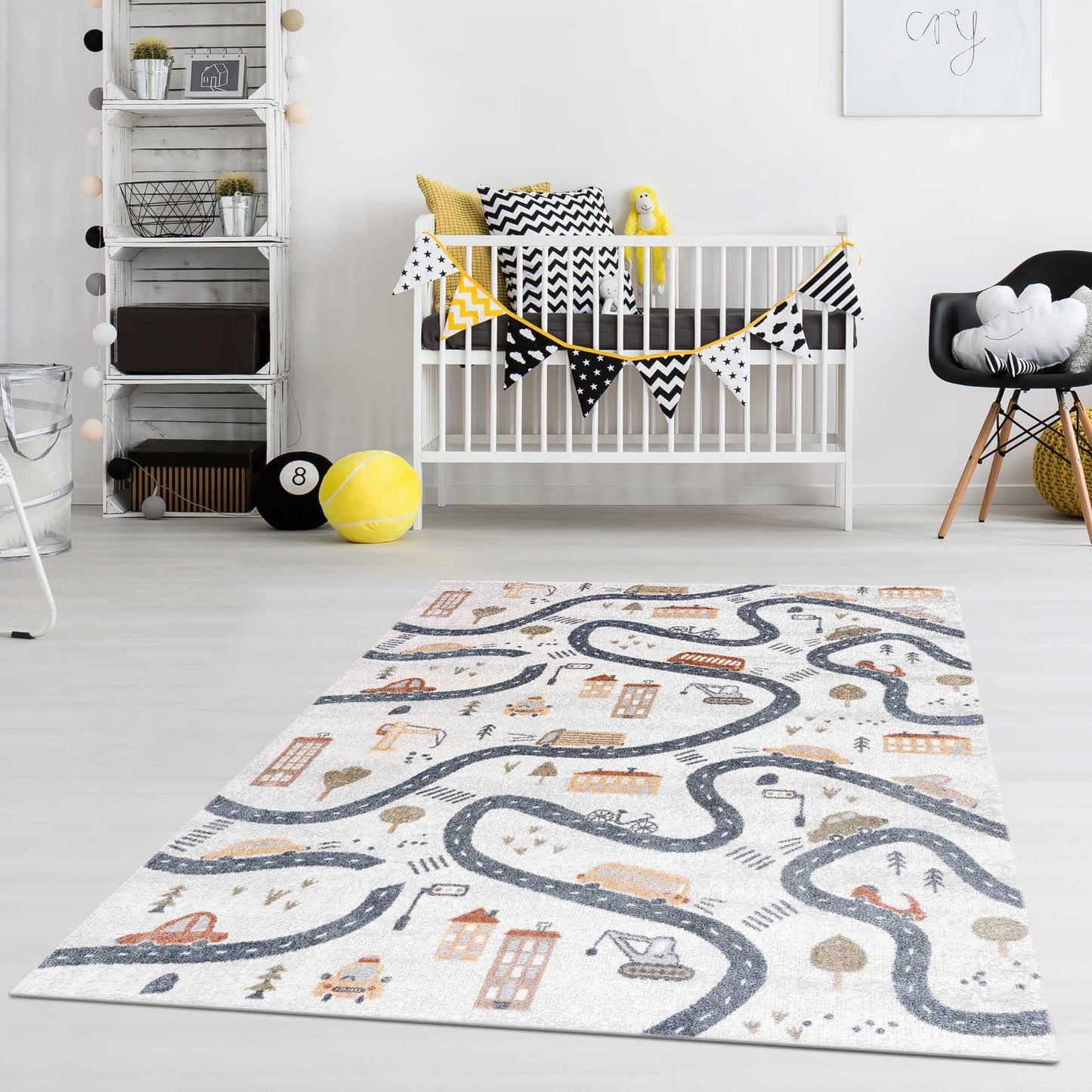 Mave Washable Area Rug