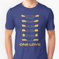 Subaru Impreza - One love Purple T-shirt