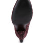 Sugar Plum Glitter Conical Heel Pumps