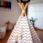 XL Teepee Tent and Play Mat Set