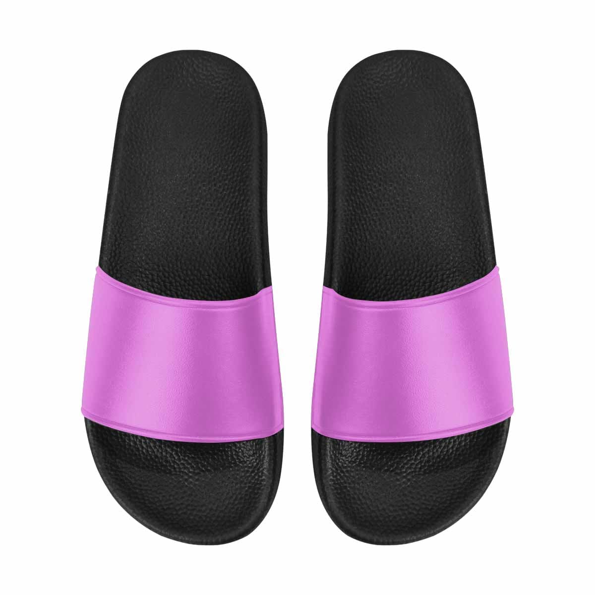 Womens Slide Sandals - Orchid Purple