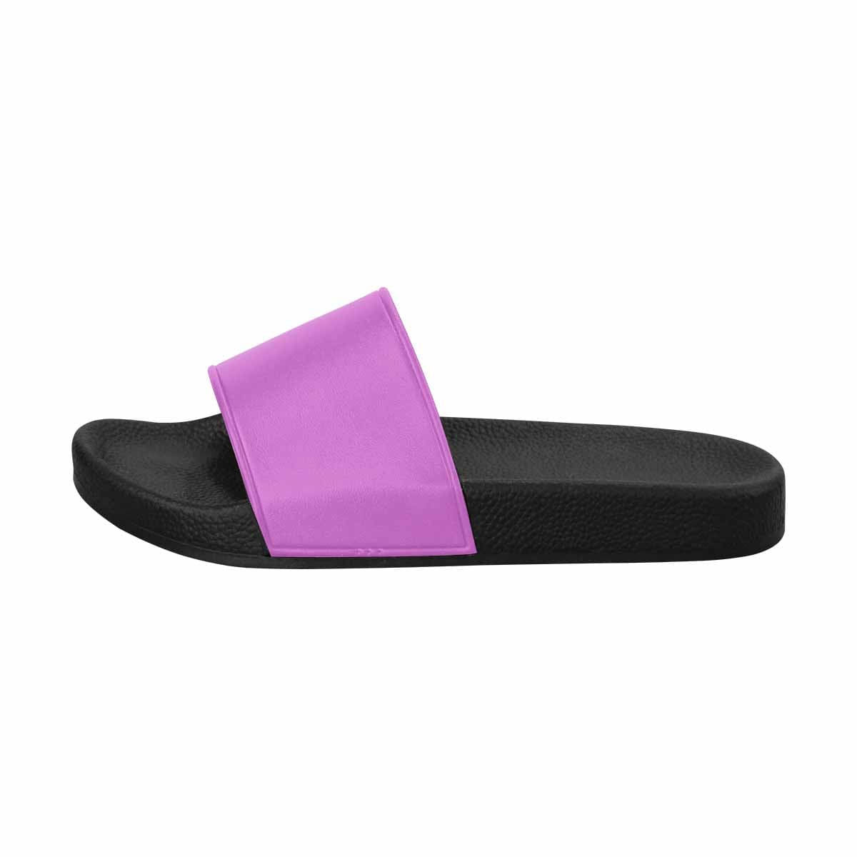 Womens Slide Sandals - Orchid Purple