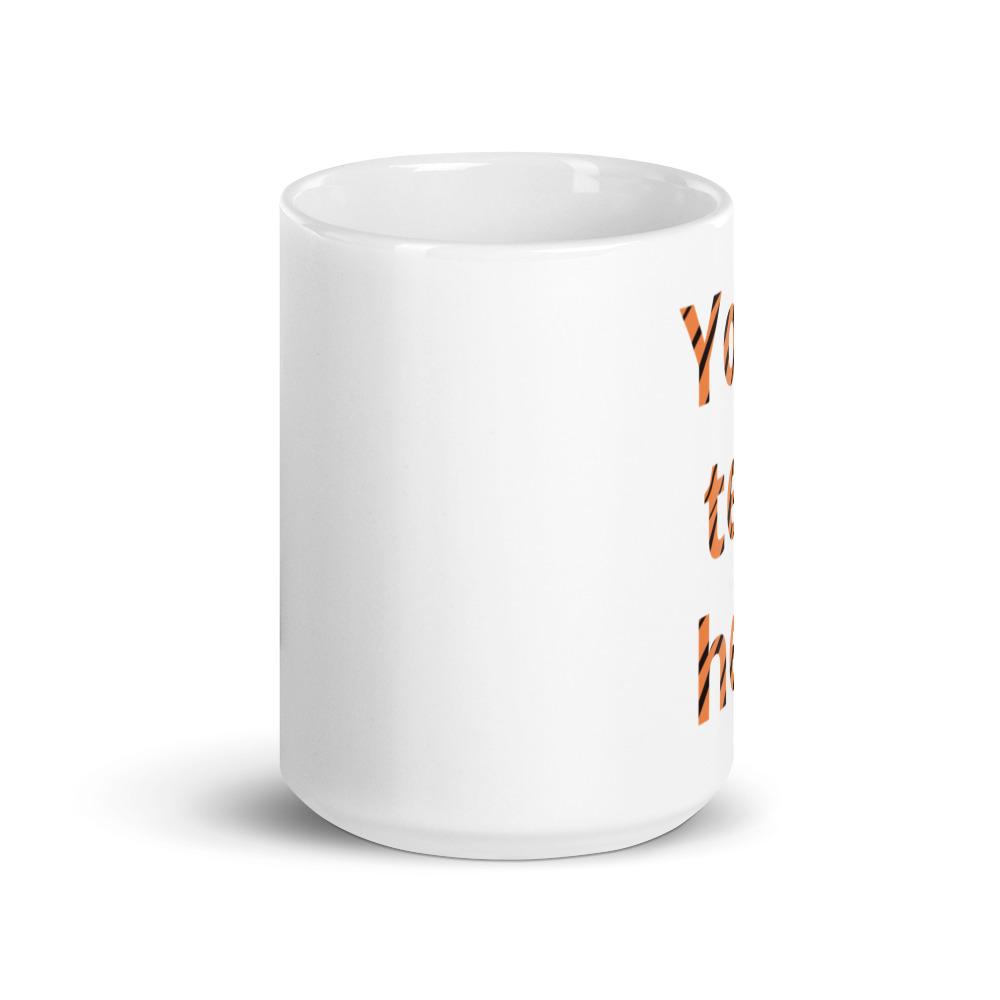 Customize your text for your friends or loved ones, White glossy mug - Walbiz.com