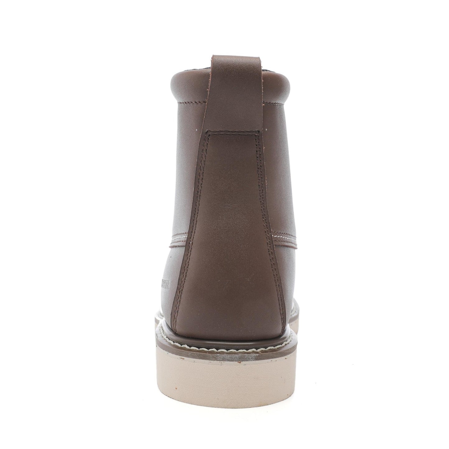 ROCKROOSTER Trinidad Men's 6 inch Dark Brown Steel Toe Wedge Work Boot