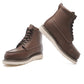 ROCKROOSTER Trinidad Men's 6 inch Dark Brown Steel Toe Wedge Work Boot