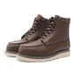 ROCKROOSTER Trinidad Men's 6 inch Dark Brown Steel Toe Wedge Work Boot